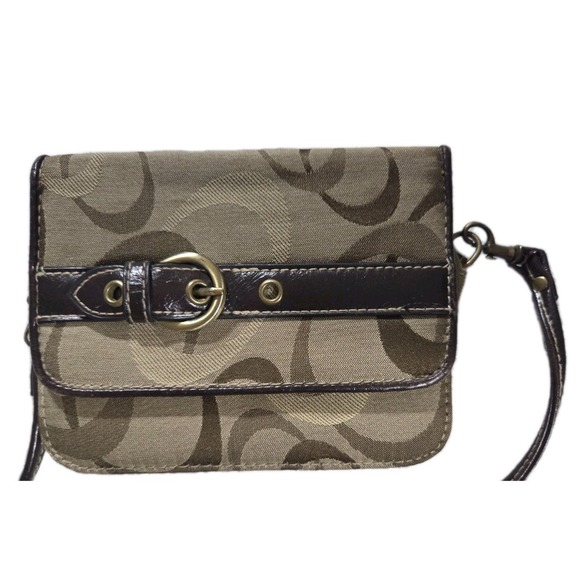 Wallet Crossbody Purse, Brown & Tan - Picture 6 of 6